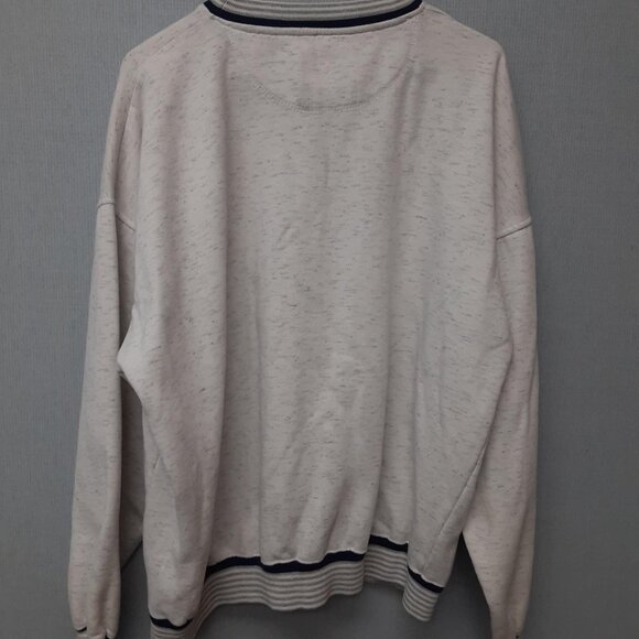 Gear for Sports VTG 90s Eskimo Joes Gray striped crewneck sweatshirt Unisex XL - Picture 3 of 7